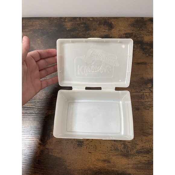 Kleenex Splash'n Go Moist Wipes Refillable Tub Hard Shell Container RARE - EMPTY - Picture 4 of 7